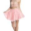 Aspeed Design - Dazzling Two Piece A-line Homecoming Dress