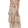 Donna Morgan D7813M - Floral Printed Maxi Dress