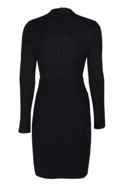 Immediate Apparel - E20EU607 Long Sleeve Pleated V-neck Sheath Dress -Hot Sale WEDDING Store elie tahari e20eu607 long sleeve pleated v neck sheath dress special occasion dress 6918651412563
