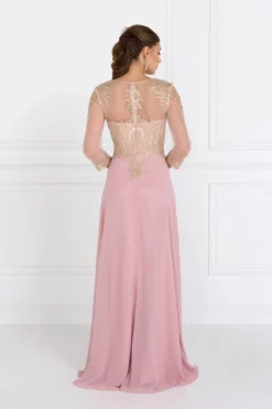 Elizabeth K - GL1368 Laced Bateau Neck Long Sleeve Dress 19 Elizabeth K - GL1368 Laced Bateau Neck Long Sleeve Dress -Hot Sale WEDDING Store elizabeth k gl1368 laced bateau neck long sleeve dress mother of the bride dresses 32121866059859