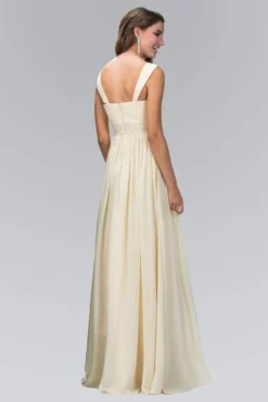 Elizabeth K - GL1386 Sleeveless Shoulder Straps Chiffon Long Dress 7 Elizabeth K - GL1386 Sleeveless Shoulder Straps Chiffon Long Dress -Hot Sale WEDDING Store elizabeth k gl1386 sleeveless shoulder straps chiffon long dress bridesmaid dresses xs champagne 5412132847673