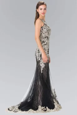 Elizabeth K - GL1462 Ornate Lace Illusion Trumpet Gown 12 Elizabeth K - GL1462 Ornate Lace Illusion Trumpet Gown -Hot Sale WEDDING Store elizabeth k gl1462 ornate lace illusion trumpet gown evening dresses 5412282531897