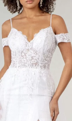 Elizabeth K Bridal Elizabeth K - GL1946 Cold Shoulder Lace Bridal Dress -Hot Sale WEDDING Store elizabeth k gl1946 cold shoulder lace bridal dress wedding dresses 28746923999315