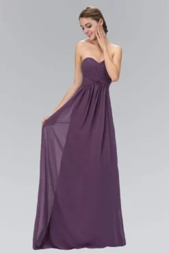 Elizabeth K - GL2164 Ruched Sweetheart Corset A-line Dress -Hot Sale WEDDING Store elizabeth k gl2164 ruched sweetheart corset a line dress bridesmaid dresses xs eggplant 5412199989305