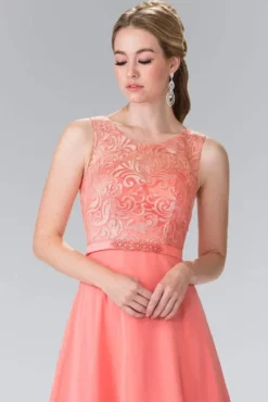 Elizabeth K - GL2364 Embroidered Illusion Top Chiffon A Line Dress 17 Elizabeth K - GL2364 Embroidered Illusion Top Chiffon A Line Dress -Hot Sale WEDDING Store elizabeth k gl2364 embroidered illusion top chiffon a line dress bridesmaid dresses 29054524784723