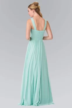 Elizabeth K - GL2366 Ruched Sweetheart Bodice Long Chiffon Gown -Hot Sale WEDDING Store elizabeth k gl2366 ruched sweetheart bodice long chiffon gown bridesmaid dresses 28956132245587