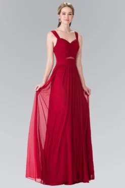 Elizabeth K - GL2366 Ruched Sweetheart Bodice Long Chiffon Gown -Hot Sale WEDDING Store elizabeth k gl2366 ruched sweetheart bodice long chiffon gown bridesmaid dresses xs burgundy 28956124151891