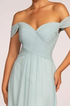Elizabeth K - GL2550 Pleated Off-Shoulder Chiffon A-line Dress 19 Elizabeth K - GL2550 Pleated Off-Shoulder Chiffon A-line Dress -Hot Sale WEDDING Store elizabeth k gl2550 pleated off shoulder chiffon a line dress bridesmaid dresses 6259104645177