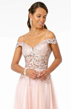 Elizabeth K - GL2953 Embroidered Off-Shoulder Mesh A-Line Gown 14 Elizabeth K - GL2953 Embroidered Off-Shoulder Mesh A-Line Gown -Hot Sale WEDDING Store elizabeth k gl2953 embroidered off shoulder mesh a line gown bridesmaid dresses 28269378371667