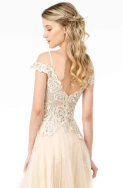 Elizabeth K - GL2953 Embroidered Off-Shoulder Mesh A-Line Gown 23 Elizabeth K - GL2953 Embroidered Off-Shoulder Mesh A-Line Gown -Hot Sale WEDDING Store elizabeth k gl2953 embroidered off shoulder mesh a line gown bridesmaid dresses 28767671976019