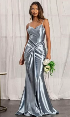 Elizabeth K GL3044 - Draped Satin Mermaid Prom Dress -Hot Sale WEDDING Store elizabeth k gl3044 draped satin mermaid prom dress special occasion dress 30081335001171