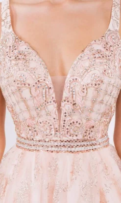 Elizabeth K - GS1965 Jeweled Waist Glitter A-Line Dress 15 Elizabeth K - GS1965 Jeweled Waist Glitter A-Line Dress -Hot Sale WEDDING Store elizabeth k gs1965 jeweled waist glitter a line dress cocktail dresses 28977340219475