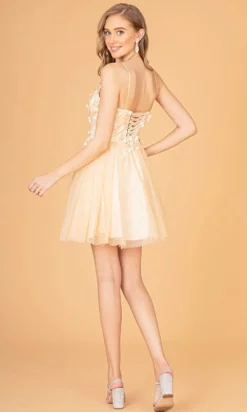 Elizabeth K GS3090 - 3D Florals Cocktail Dress 21 Elizabeth K GS3090 - 3D Florals Cocktail Dress -Hot Sale WEDDING Store elizabeth k gs3090 3d florals cocktail dress special occasion dress 31512043192403