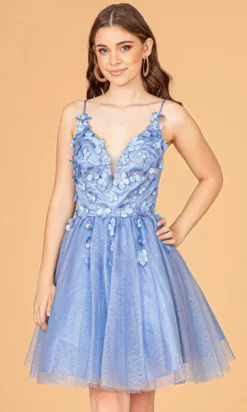 Elizabeth K GS3090 - 3D Florals Cocktail Dress 28 Elizabeth K GS3090 - 3D Florals Cocktail Dress -Hot Sale WEDDING Store elizabeth k gs3090 3d florals cocktail dress special occasion dress 31512043618387