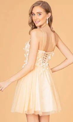 Elizabeth K GS3090 - 3D Florals Cocktail Dress 23 Elizabeth K GS3090 - 3D Florals Cocktail Dress -Hot Sale WEDDING Store elizabeth k gs3090 3d florals cocktail dress special occasion dress 31512043716691