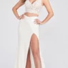Ellie Wilde EW122043 - V-Neck Two Piece Prom Dress