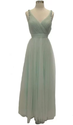 Aspeed Design - Embellished Ruched A-line Prom Dress -Hot Sale WEDDING Store embellished ruched a line prom dress dress 28860122169427