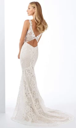 Enchanting By Mon Cheri - 119120 Beaded Lace V Neck Trumpet Dress 6 Enchanting By Mon Cheri - 119120 Beaded Lace V Neck Trumpet Dress -Hot Sale WEDDING Store enchanting by mon cheri 119120 beaded lace v neck trumpet dress bridal dresses 28811323899987