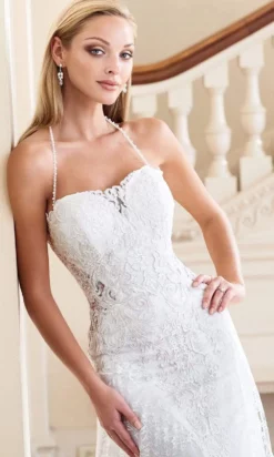 Enchanting By Mon Cheri - 218181 Halter Sheath Bridal Dress -Hot Sale WEDDING Store enchanting by mon cheri 218181 halter sheath bridal dress bridal dresses 15692582846547