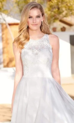 Enchanting By Mon Cheri - 220102 Lace Racerback Organza Bridal Gown 5 Enchanting By Mon Cheri - 220102 Lace Racerback Organza Bridal Gown -Hot Sale WEDDING Store enchanting by mon cheri 220102 lace racerback organza bridal gown bridal dresses 15692706414675