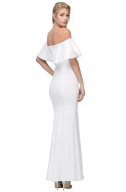 Eureka Fashion - 2102 Off-Shoulder Trumpet Dress -Hot Sale WEDDING Store eureka fashion 2102 off shoulder trumpet dress bridesmaid dresses 28055802675283