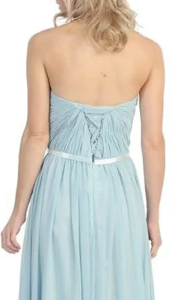 Eureka Fashion - 2800 Strapless Shirred Bodice A-Line Gown -Hot Sale WEDDING Store eureka fashion 2800 strapless shirred bodice a line gown special occasion dress 28783520088147