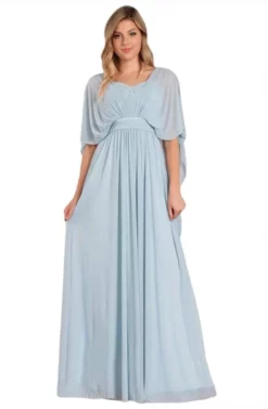 Eureka Fashion - 9440 Convertible Ruched A-line Dress