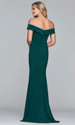 Faviana - S10015 Trendy Off-Shoulder Jersey Evening Gown 20 Faviana - S10015 Trendy Off-Shoulder Jersey Evening Gown -Hot Sale WEDDING Store faviana s10015 trendy off shoulder jersey evening gown evening dresses 28334519812179