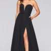 Faviana - S10232 Strapless Sweetheart Neckline A-line Evening Dress