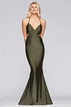 Faviana - S10448 Crisscross Bodice Charmeuse Mermaid Dress -Hot Sale WEDDING Store faviana s10448 crisscross bodice charmeuse mermaid dress evening dresses 13420079186003