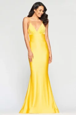 Faviana - S10458 Plunging V-Neck Sheath Evening Dress -Hot Sale WEDDING Store faviana s10458 plunging v neck sheath evening dress evening dresses 13438663393363