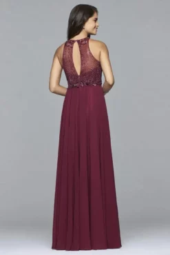 Faviana - S7989 Long Chiffon Dress With Bead Detailing 20 Faviana - S7989 Long Chiffon Dress With Bead Detailing -Hot Sale WEDDING Store faviana s7989 long chiffon dress with bead detailing special occasion dress 5392373710905