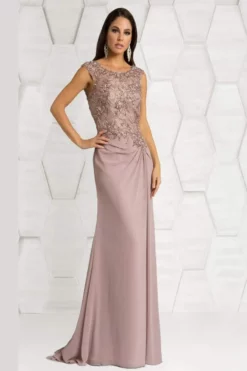 Feriani Couture - 18402 Embellished Cap Sleeve Column Gown 9 Feriani Couture - 18402 Embellished Cap Sleeve Column Gown -Hot Sale WEDDING Store feriani couture 18402 embellished cap sleeve column gown special occasion dress 28695185391699