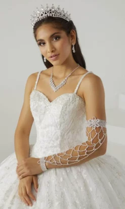 Fiesta Gowns - 56437 Sleeveless Floral Glitter Gown -Hot Sale WEDDING Store fiesta gowns 56437 sleeveless floral glitter gown special occasion dress 30613532016723