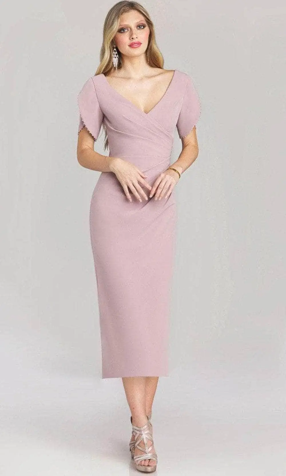 Gia Franco 12202 - Tulip Sleeve Cocktail Dress 3 Gia Franco 12202 - Tulip Sleeve Cocktail Dress - Image 3