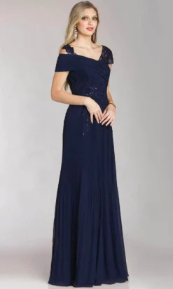 Gia Franco 12209 - Refined Cap Sleeved Evening Dress 5 Gia Franco 12209 - Refined Cap Sleeved Evening Dress -Hot Sale WEDDING Store gia franco 12209 refined cap sleeved evening dress mother of the bride dresses 30340968054867