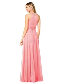 Colors Dress Glow By Colors - G183 Gem Beaded Halter Chiffon Evening Dress -Hot Sale WEDDING Store glow by colors g183 gem beaded halter chiffon evening dress special occasion dress 29025831354451