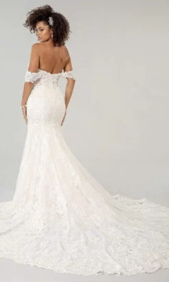 GLS By Gloria Bridal GLS By Gloria - GL1933 Off Shoulder Trumpet Bridal Dress -Hot Sale WEDDING Store gls by gloria gl1933 off shoulder trumpet bridal dress wedding dresses 27995186987091