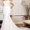 GLS By Gloria Bridal GLS By Gloria - GL1933 Off Shoulder Trumpet Bridal Dress