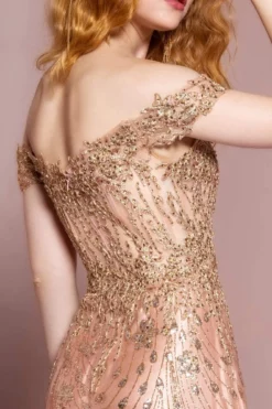 GLS By Gloria - GL2620 Embellished Off-Shoulder A-line Gown -Hot Sale WEDDING Store gls by gloria gl2620 embellished off shoulder a line gown special occasion dress 7587813359699