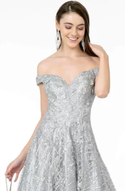 GLS By Gloria - GL2944 Embroidered Sequin Off-Shoulder Gown -Hot Sale WEDDING Store gls by gloria gl2944 embroidered sequin off shoulder gown prom dresses 28259792879699