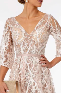 GLS By Gloria - GL2973 Embroidered V-Neck A-Line Dress 11 GLS By Gloria - GL2973 Embroidered V-Neck A-Line Dress -Hot Sale WEDDING Store gls by gloria gl2973 embroidered v neck a line dress evening dresses 28259725541459