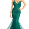 GLS By Gloria GL3000 - Sleeveless V-neck Evening Gown