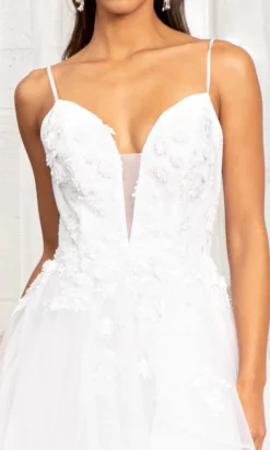 GLS By Gloria GL3013 - Sleeveless Plunging V-neck Wedding Gown -Hot Sale WEDDING Store gls by gloria gl3013 sleeveless plunging v neck wedding gown bridal dresses 30119889240147