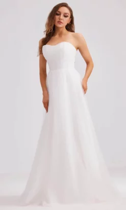 J'Adore Dresses J23038 - Sweetheart Tulle Evening Dress -Hot Sale WEDDING Store j adore dresses j23038 sweetheart tulle evening dress special occasion dress 2 ivory 32346697891923