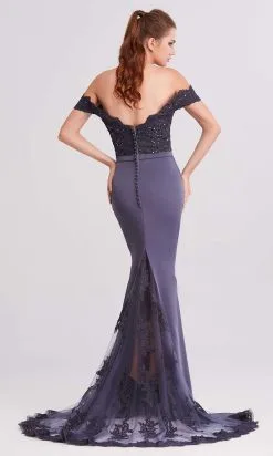 J'Adore Dresses - J15016 Off Shoulder Beaded Lace Bodice Mermaid Dress -Hot Sale WEDDING Store j adore j15016 off shoulder beaded lace bodice mermaid dress evening dresses 15521508655187