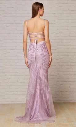 J'Adore Dresses - J18036 Sequined Lace Up Back Sheath Gown -Hot Sale WEDDING Store j adore j18036 sequined lace up back sheath gown evening dresses 15650623651923