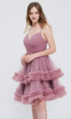 J'Adore Dresses - J20080 Tulle-Made Tier Short Dress 8 J'Adore Dresses - J20080 Tulle-Made Tier Short Dress -Hot Sale WEDDING Store j adore j20080 tulle made tier short dress special occasion dress 29362817794131