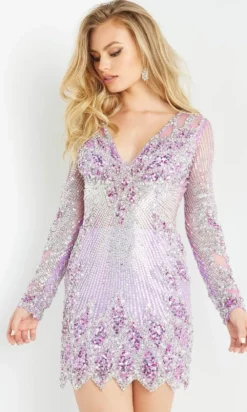 Jovani - 27205 Sequined V-neck Sheath Dress 15 Jovani - 27205 Sequined V-neck Sheath Dress -Hot Sale WEDDING Store jovani 27205 sequined v neck sheath dress cocktail dresses 30293647884371