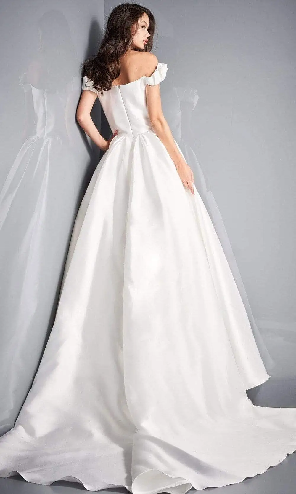 Jovani Bridal - JB2500 Origami Inspired Bridal Gown 2 Jovani Bridal - JB2500 Origami Inspired Bridal Gown - Image 2